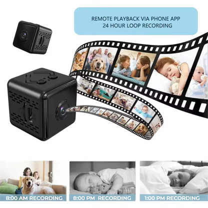 UltraMini 4K WiFi Security Cam – Watch What Matters, Anytime, Anywhere!